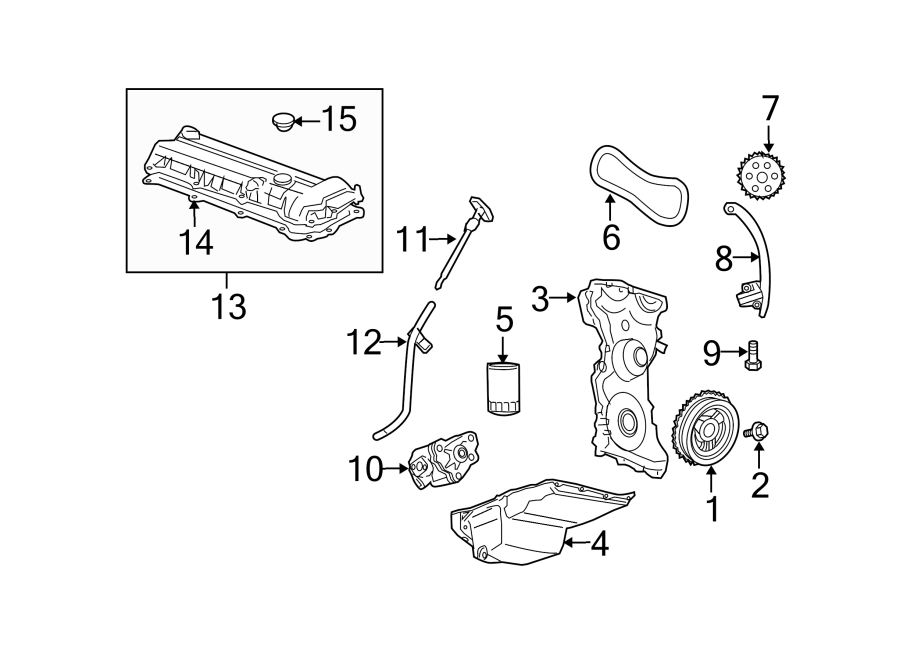 2002 Mazda B2300 Engine Diagram